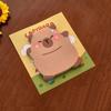 30 Sheets Memo Pad Cartoon Planner Sticker Gift Capybara Sticky Notes