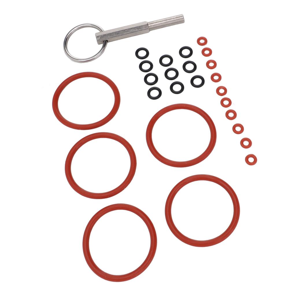 25 шт. набор уплотнительных прокладок для кофемашины силиконовая замена O-образного контура с инструментом для ремонта для Coffee Mac