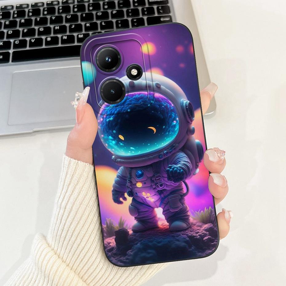Защитная крышка для объектива для Infinix Hot 30i 30 Hot30 Play NFC Милый печатный мягкий силиконовый чехол для телефона для Infinix Hot30i 30 30Play 4G