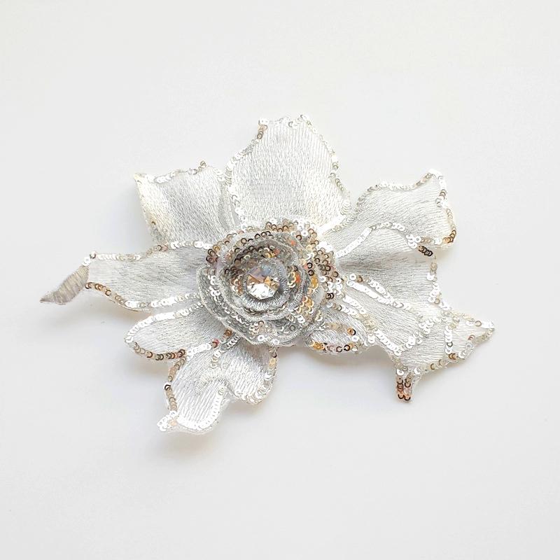 1 шт. блестки цветок сумка декор нашивки ремонт яркие алмазные вышитые нашивки DIY швейные аксессуары для одежды китайский стиль