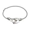 Gucci Interlocking Staffa 925 Sterling Silver Bracelet Unisex Bracelet 840986J84000818