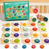 Snail Letter Cognition Word Spelling Matching Card Animal Letters Education Learning Educational Toys For Children Table Game
