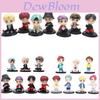 Очаровательный набор из 7 мини-фигурок Bts Tinytan с изображением Dynamite Bangtan Boys Для подарка и коллекции
