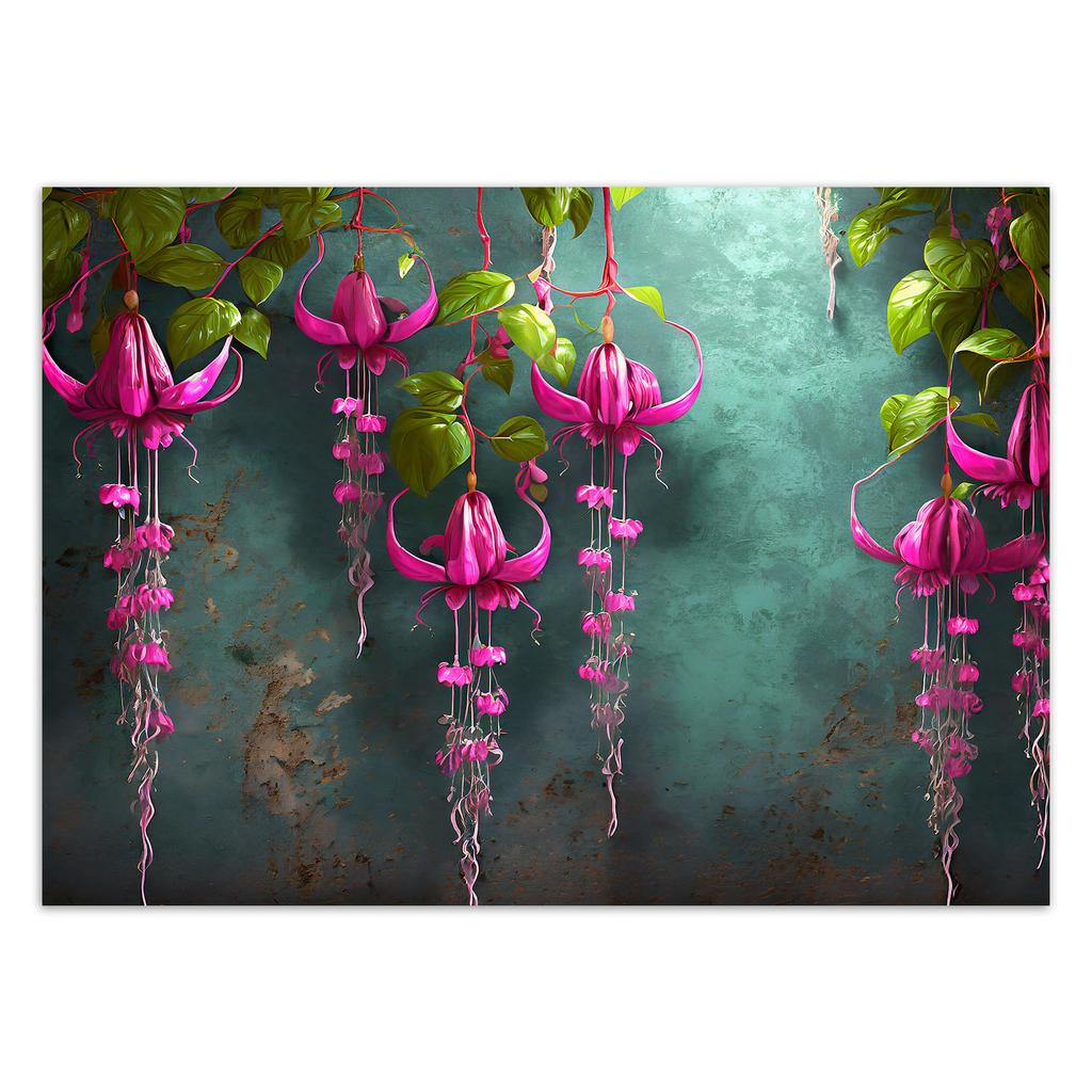 Wallpaper Hanging wisteria flowers