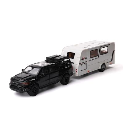 1/32 DODGE Mammoth 1000 TRX Автодом Внедорожник Модель из сплава Литье под давлением Кемпер Детская игрушечная машина Украшение для дома