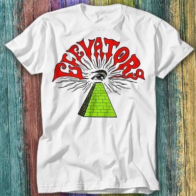 The 13th Floor Elevators Миф Музыка 80-е Рок Панк Футболка Топ Футболка 601