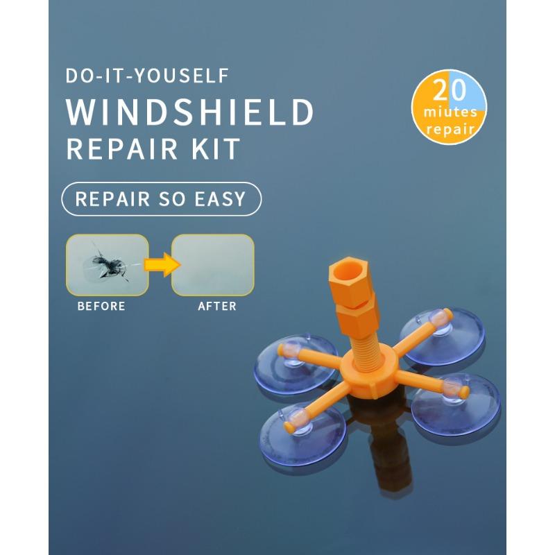 1 КОМПЛЕКТ жидкость для ремонта стекла, бесшовный ремонт автомобильного стекла, ремонт лобового стекла, жидкость для ремонта трещин