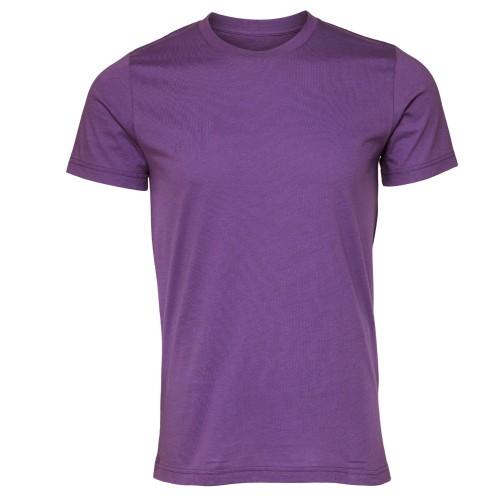 Canvas Unisex Jersey Crew Neck T-Shirt / Mens Short Sleeve T-Shirt