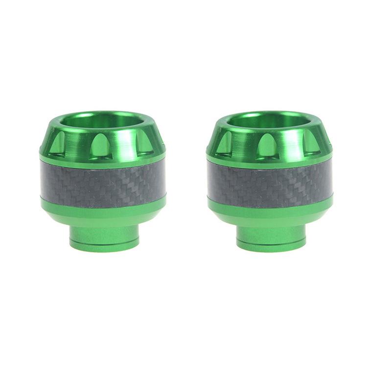 2Pcs Motorcycle Falling Protectors Aluminum Alloy Sliders Motorbike Wheel Tire Moto Crash Safety Explosion-proof Front Fork Cups