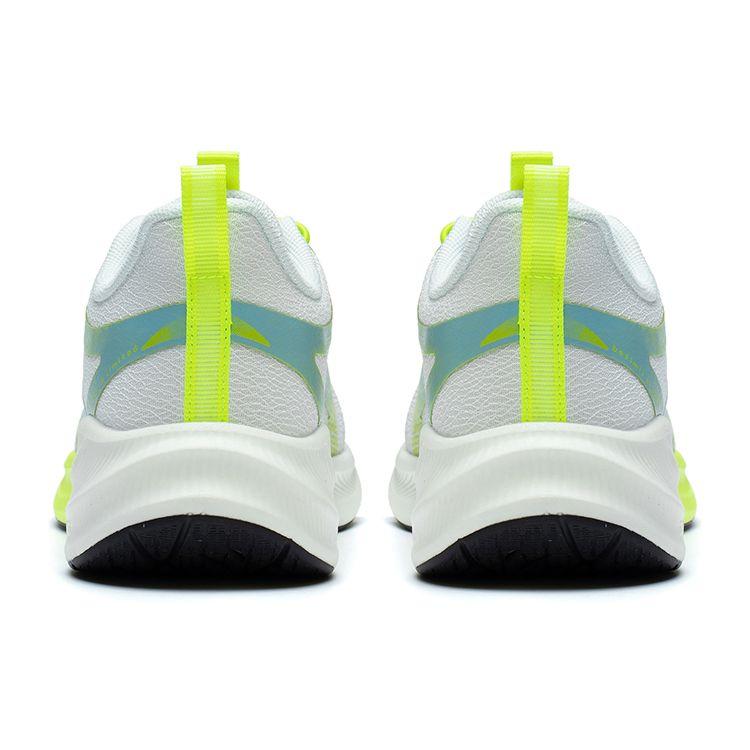 Li Ning Youth Low Top Anti Slip Durable Running Shoes Kids Sneakers White Green YKFT004-1