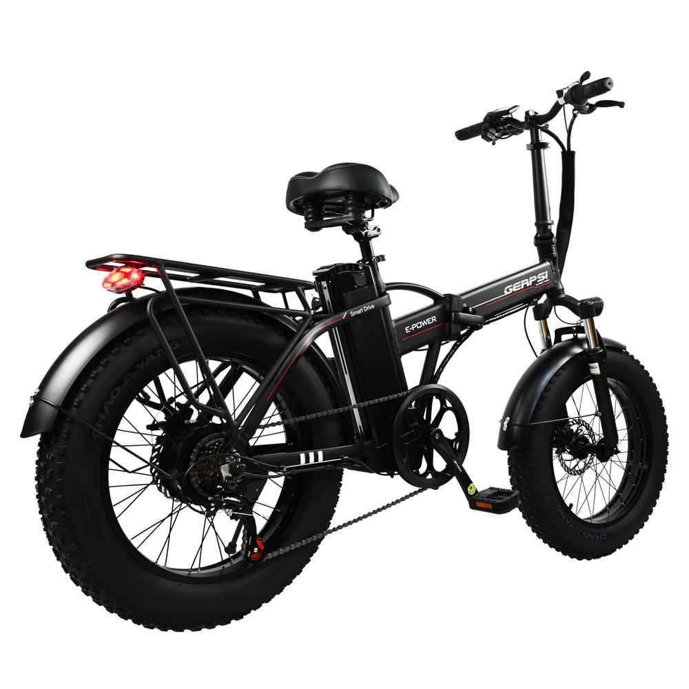 BAOLUJIE GPS-DZ2002 All-Terrain Electric Bike 500W Motor SHIMANO 7-Speed With Disc Brake 45km/h Top Speed 50km Range City Commuting E-Bike
