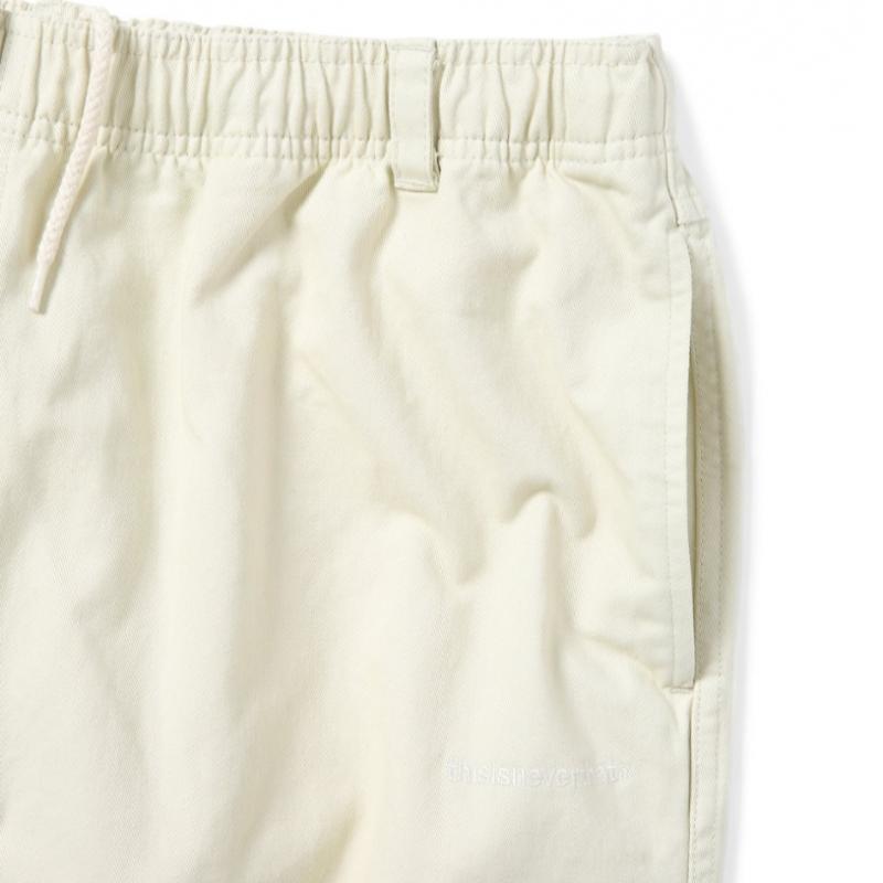 Thisisneverthat Легкие брюки кремового цвета