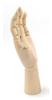 Smiti Model Hand Wooden Size Men's (Left Hand)