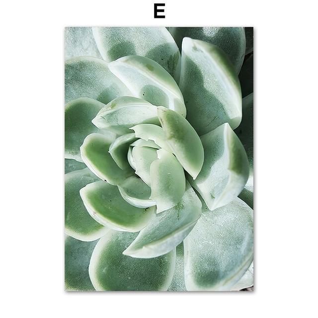 Зеленые тропические растения сочные монстера настенная живопись на холсте плакаты на скандинавскую тему и принты настенные панно для декора гостиной