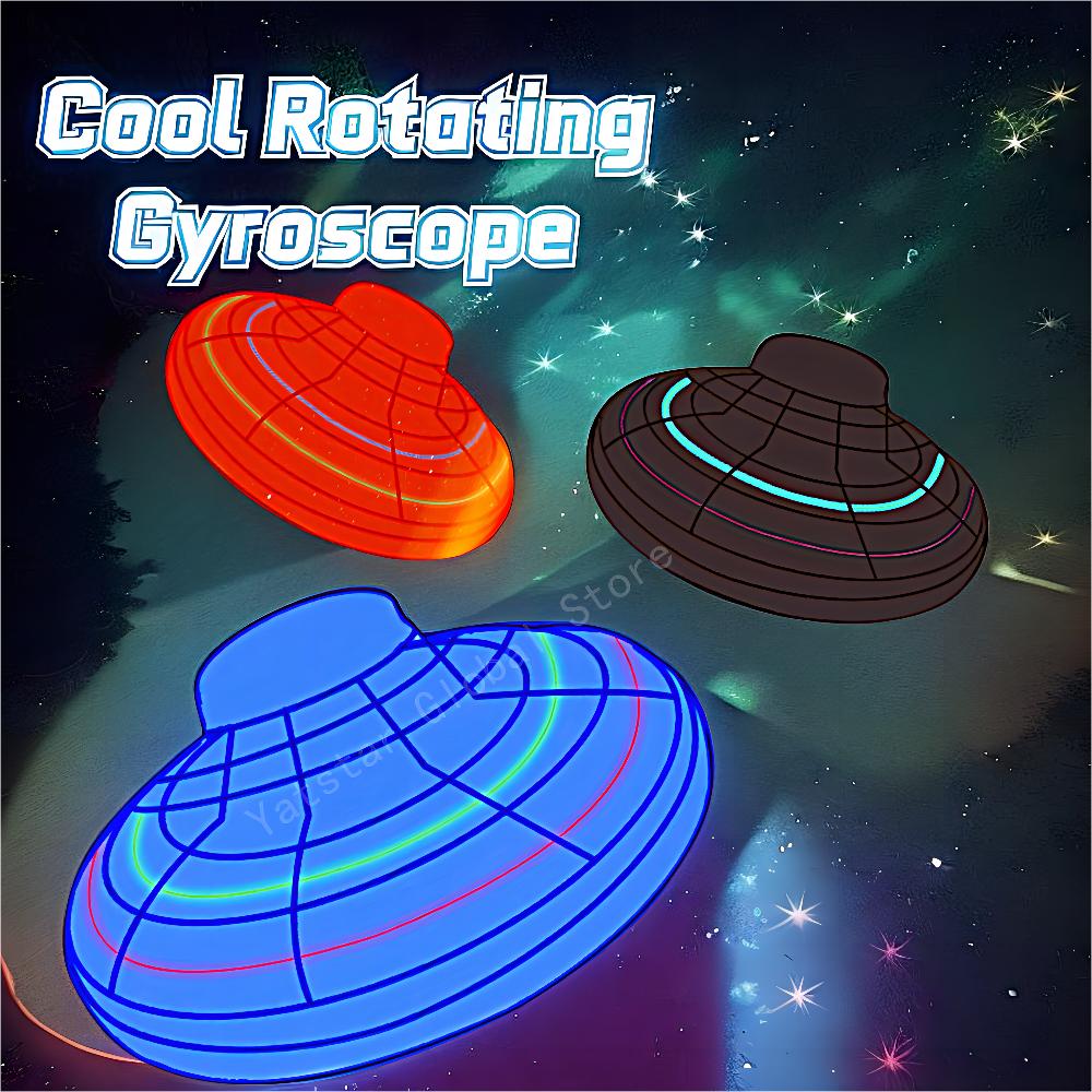 Летающий мяч Бумеранг НЛО Флайорб Магия со светодиодной подсветкой Дрон Парящий мяч Флай Нова Орб Летающий спиннер Игрушки-непоседы Детские подарки