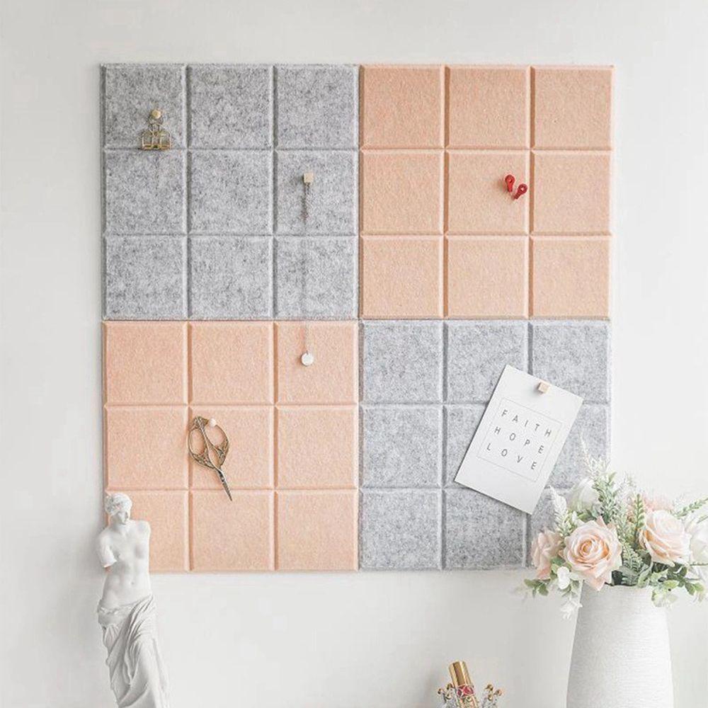 Works Stickers Message Cork Board Background Board Photos Show Wall Display Wall Felt Photo Wall