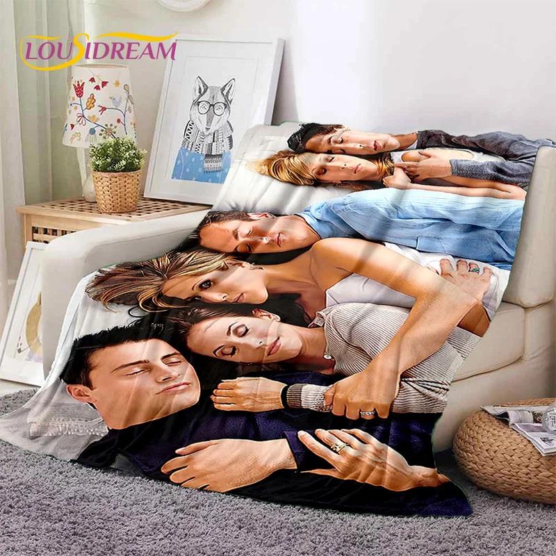New Friends Classics TV 3D Soft Flannel Blanket for Beds Bedroom Sofa Picnic,Throw Blanket for Cover Outdoor Leisure Kid Gift