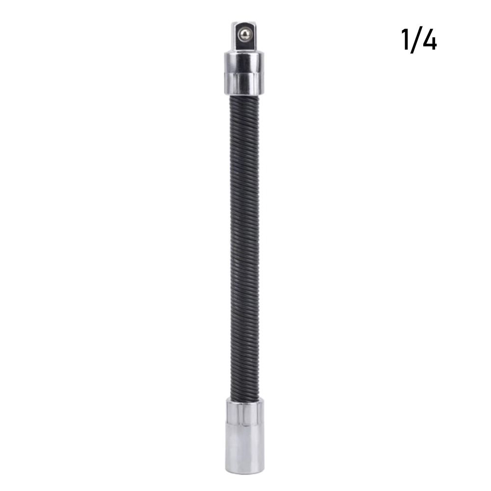 Flexible Shaft Drive Extension Bar High Torque Ratchet Wrench Post Extension Rod 1/4 3/8 1/2 Conversion Head