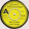 7-дюймовая пластинка ROYAL GUARDSMEN - Snoopy For President HLP10211 London Records, 1968 UK Поп Б/У