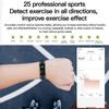 LIGE New Smart Wristband Sport Fitness Tracker Smartwatch AMOLED Screen Waterproof Body Temperature Smart Bracelet For Women Men
