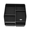 5 Slot Center Console Armrest Storage Box Car Interior Accessories Replacement for Ford 2015?2019