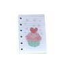 Flower Inner Refill Spiral Binder Paper 40Sheet Notebook Index Inside Page  Students