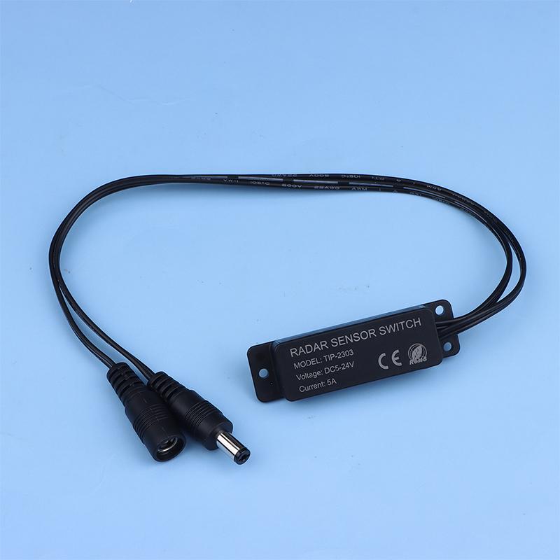 DC 5-24V 5.8G Микроволновый радарный датчик Переключатель Контроллер Индукционный переключатель на присутствие человека Для светодиодной монохромной ленты с ШИМ