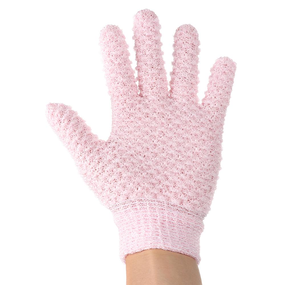 Rub Two-sided Shower Spa Exfoliator Peeling Glove Thicken Bath Towel Bath Scrub Glove Body Cleaning