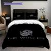 Fantasy Warrior Set Threepiece Set 1 Duvet Cover 2 Pillowcase Without Core Christmas Birthday Gift Soft And Comfortable Bedding Set Bedding