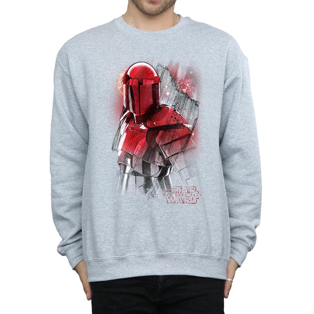 Star Wars Mens The Last Jedi Praetorian Guard Brushed Sweatshirt