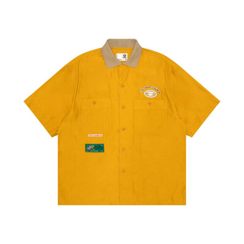 Aape logo-appliqué short-sleeve shirt AAPSRM8524XXO