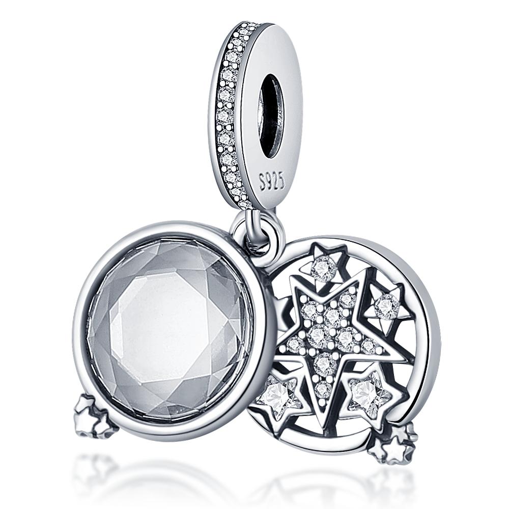 Plata Charms of Ley S925 New Fit Original Bracelet Necklace Flower Bicycle Silver Pendant Charms Bead Women Fine Jewelry