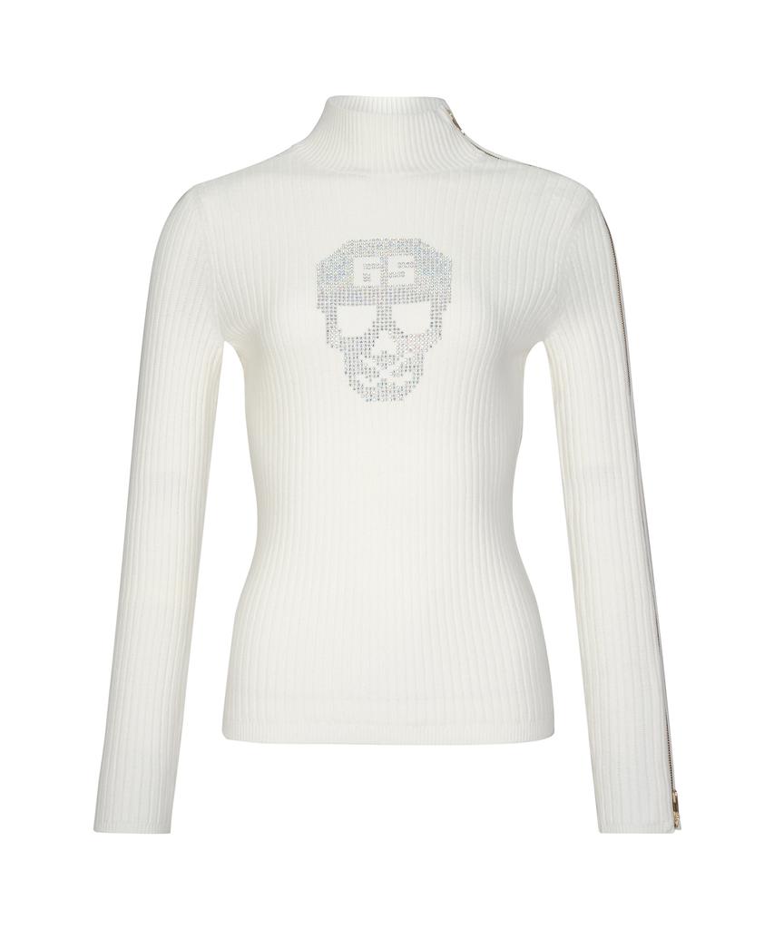 Pasadigolpeu Turtleneck With Sleeve Zipper Details