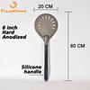 SHANGPEIXUAN Long Handle 7/ 8/ 9 Inch Perforated Pizza Turning Peel Pizza Shovel Aluminum Pizza Peel Non-Slip Handle Pizza Tool