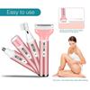 Women's Electric Shaver 4 In 1 Wireless Women's Shaver for Face Nose Eyebrow and Body Electric