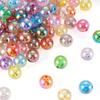Набор Beadthoven из примерно 20 прозрачных акриловых круглых декоративных бусин цвета AB для рукоделия, принадлежности для рукоделия 100, 20 мм, цвета, бусины,