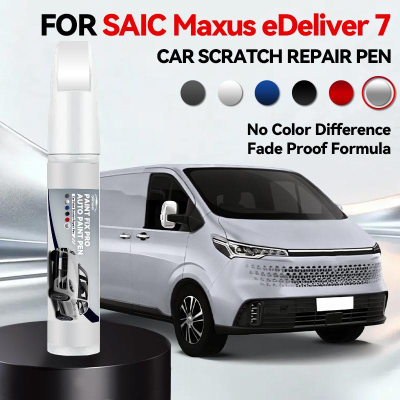 Для SAIC Maxus eDeliver 7 Подкрашивающая краска Ремонтный комплект для дисков Ремонт царапин на дисках Краска для обода Для ремонта колес автомобиля Серый Серебристый Черный