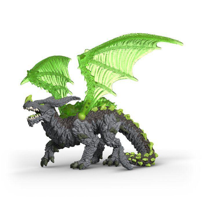Figurine - SCHLEICH - 70847 - Dragon de Roche - Eldrador Creatures - Dès 4 ans - Ailes en cristal