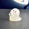 10Pcs Cartoon Ghost Figurines Miniatures Light In The Dark Ghost Statue  Car Accessories