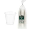 Shimojima Heiko Clear Cups, 3, 62mm Diameter X 60mm Height X 39mm Base Diameter, 100 Pieces, 004525003