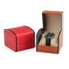Flip Cover Watch Display Case PU Faux Leather Watch Packaging Box Simplicity Watch Gift Box