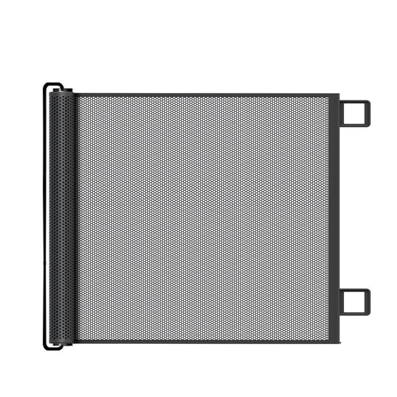 Retractable Pet Gate: Indoor Safety Net for Dogs & Cats, No-Drill Isolation Fence for Stairways & Hallways