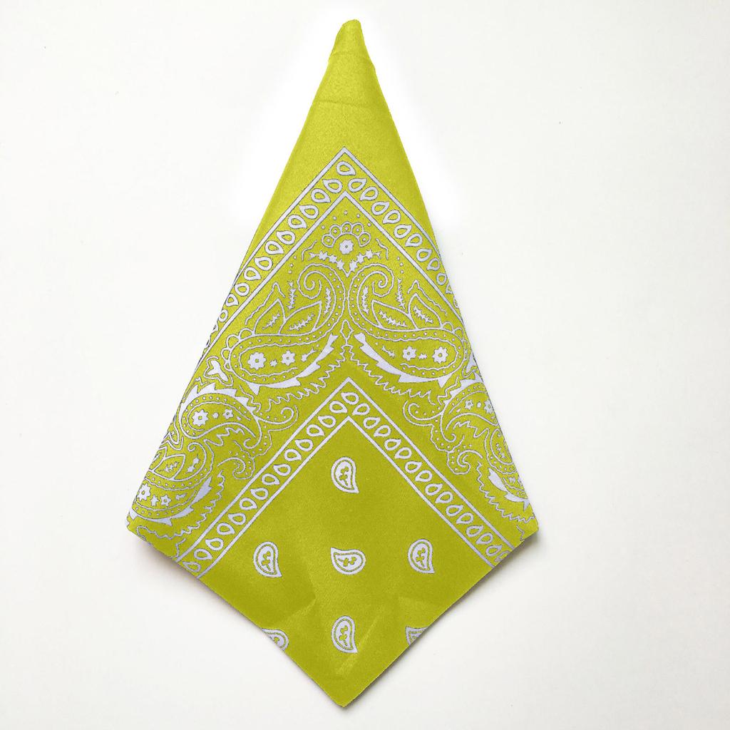 Fashion Cotton Bandana Scarf Scarf Wristbands Bandanas Headwear