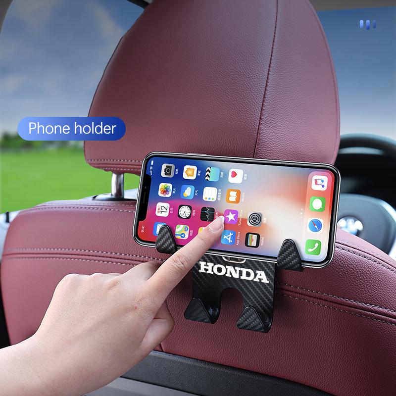 WDM2 Multi Functional Car Seat Hook Auto Phone Holder Accessories For Honda Civic Accord Fit Jazz Pilot CRV Odyssey Passport City HRV