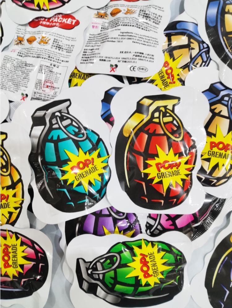 Взрывная игрушка-розыгрыш: Самовзрывающийся шар-граната для испуга и озорства