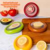 Силиконовая коробка для хранения фруктов, герметичная коробка для sealing пленки в холодильнике, коробка для хранения половинок лимона и авокадо, коробка для хранения в холодильнике