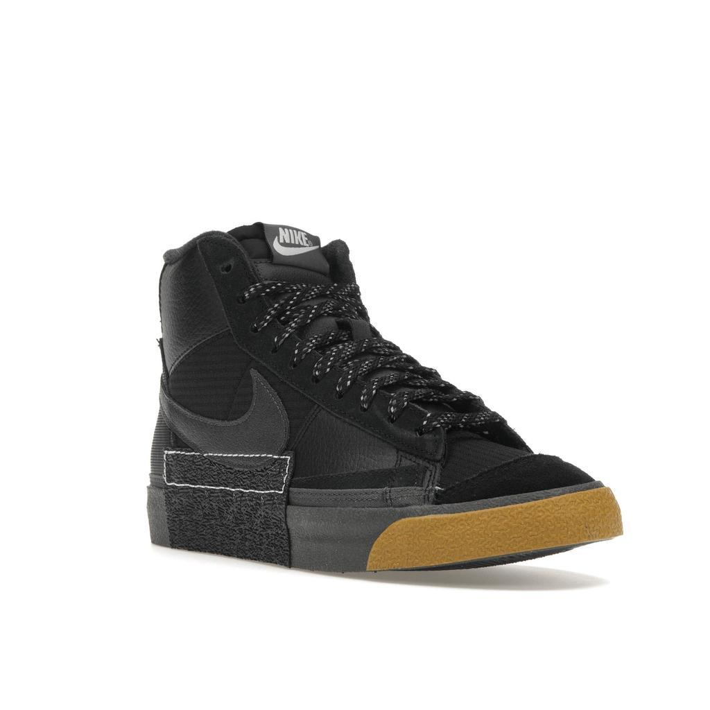 Nike Blazer Mid Pro Club Remastered - Мужские кроссовки Black Bronzine Medium-Ash Blue-Tint FB8891-001