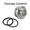 Mechanical Pump Seal Metal OIL SEAL Oil Pump Sump Seal Shaft Seal Silver