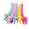 5PCS Worm Noodle Stretch String TPR Rope Anti Stress Toys String Fidget Autism Vent Toys Decompression Toy