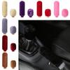 2 Pieces Of Car Plush Handbrake Cover Shift Knob Cover Cover Handbrake Car Warm Handbrake Winter And Plush And Cover Soft A L1B6